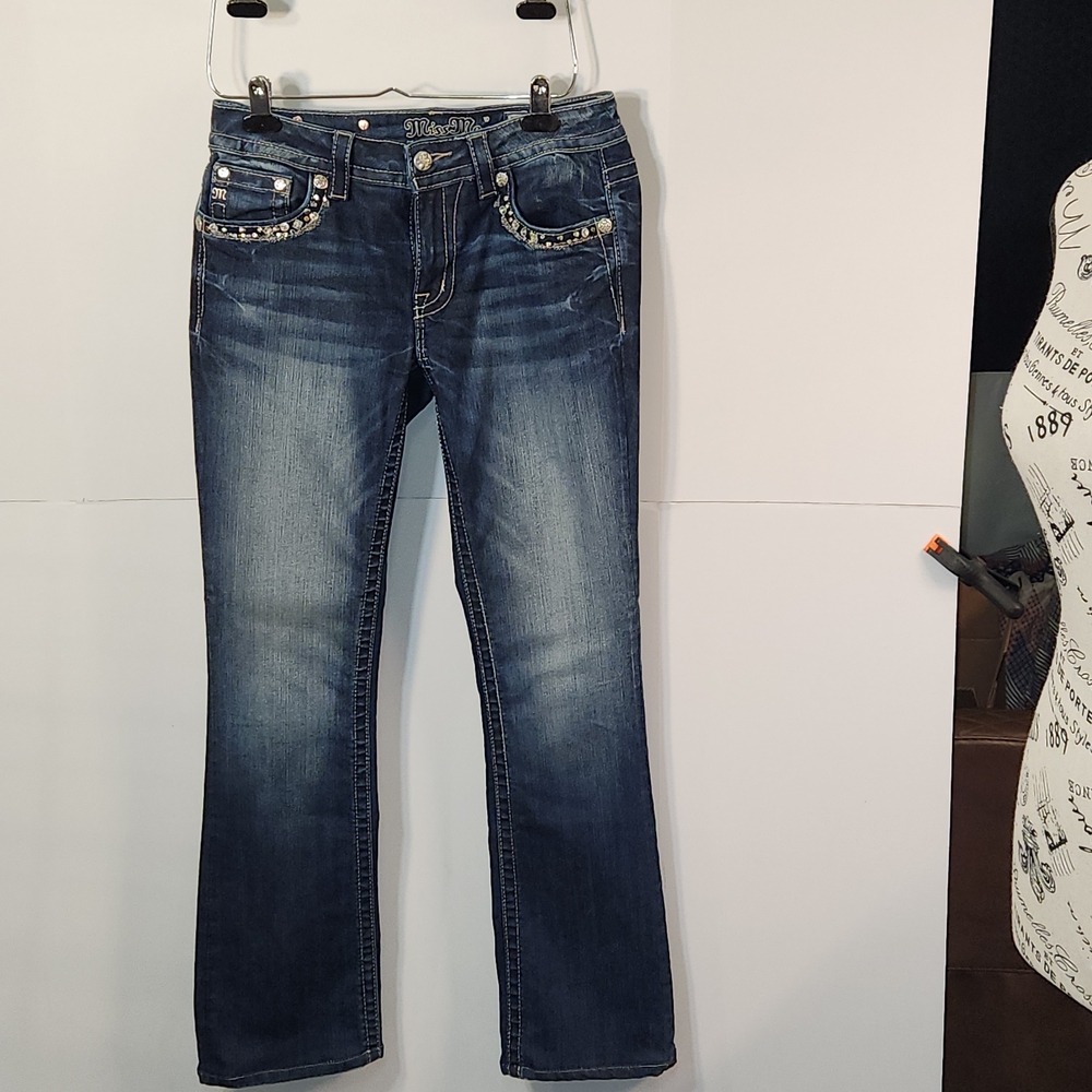 Blue Boot Cut Jeans